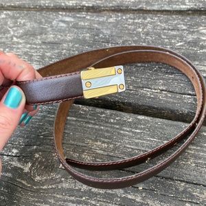 Brown Leather Belt